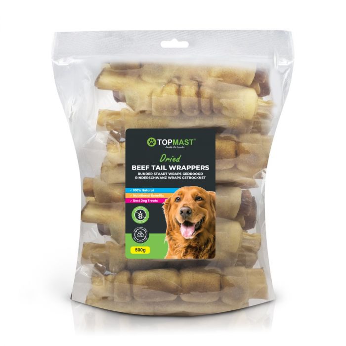 Topmast buivolo odos lazdelės šunims, 500g
