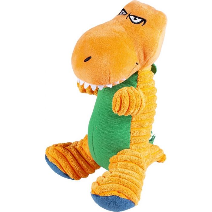 Duvo plus pliušinis žaislas šunims, dinozauras T-Rex, 19x17x24cm
