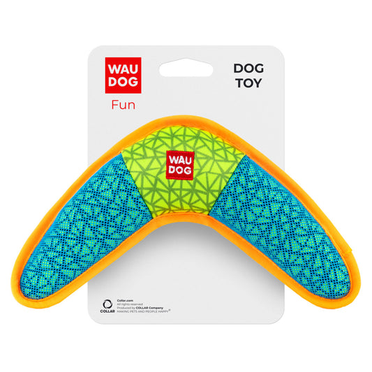 WAUDOG Fun šunų žaislas, „Bumerangas“, mėlynas