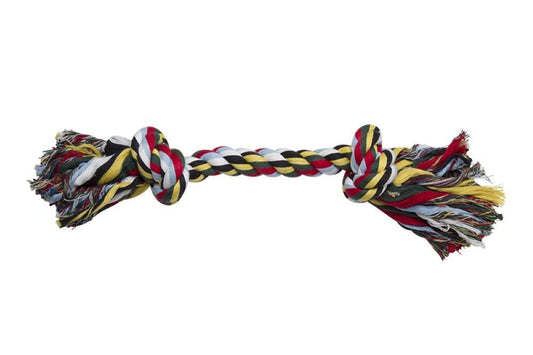 Spalvota virvė šunims, 20-26 cm
